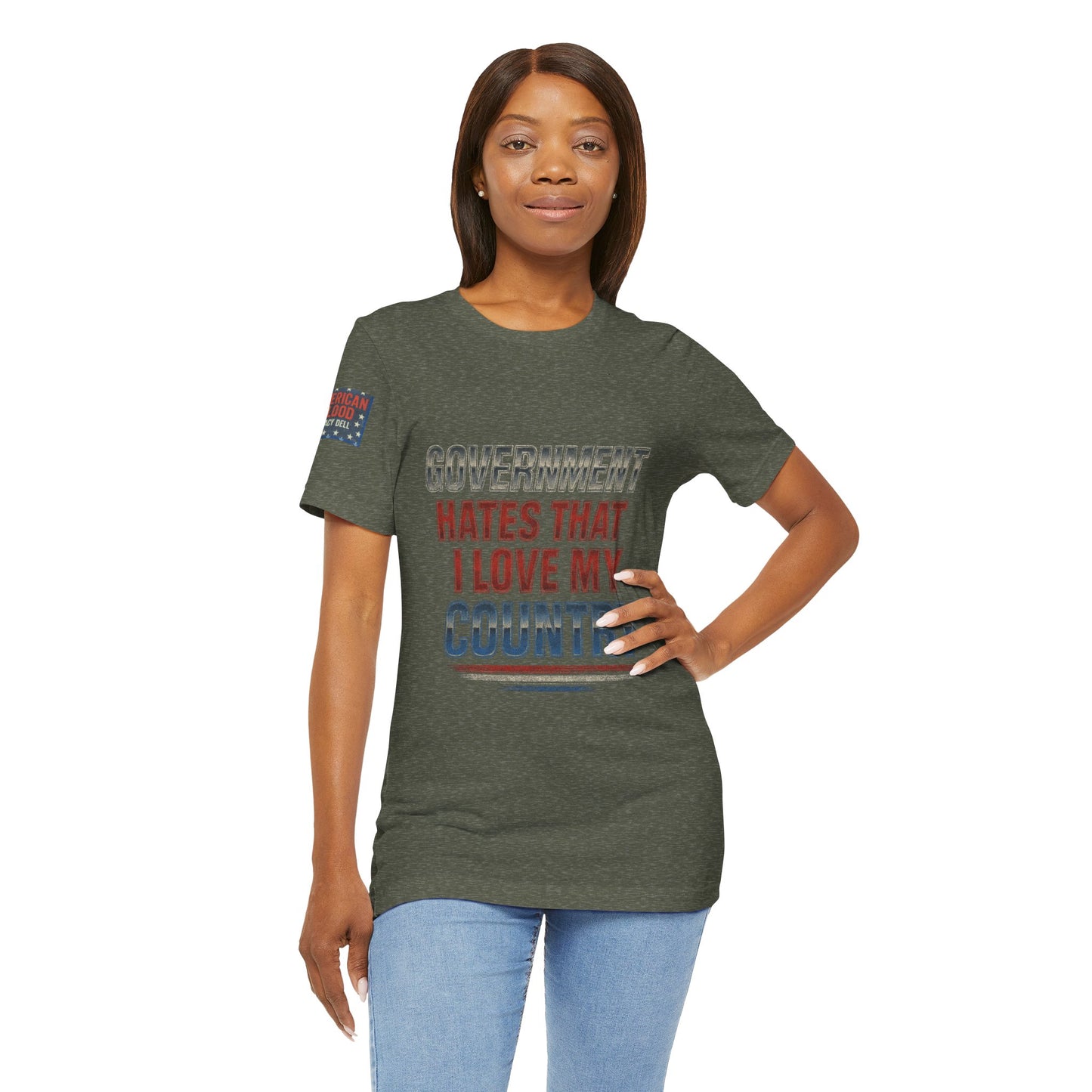 American Blood Lyric T-Shirt – Tracy Dell Official Merch - Unisex Short Sleeve